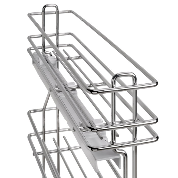 Emuca Porte-bouteilles extractible SupraMax, Module 150mm, Gauche