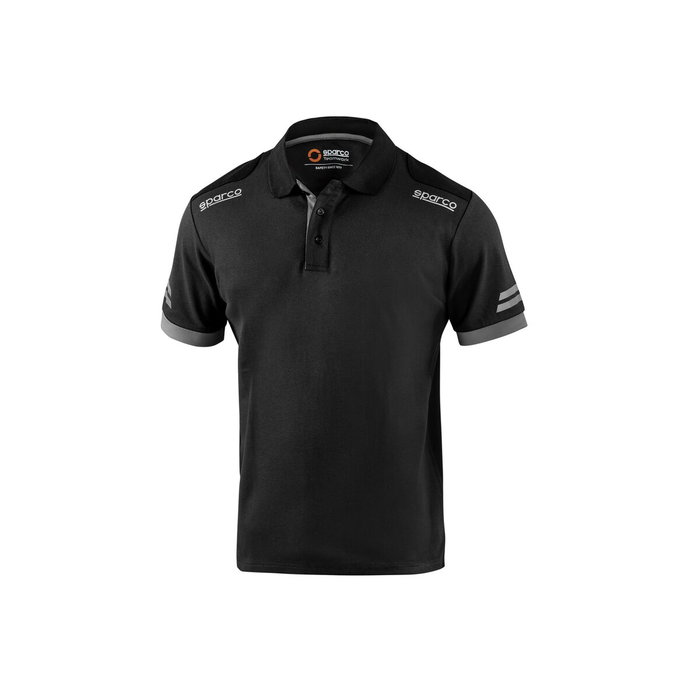 Sparco Polo TW Taille S Noir/Gris
