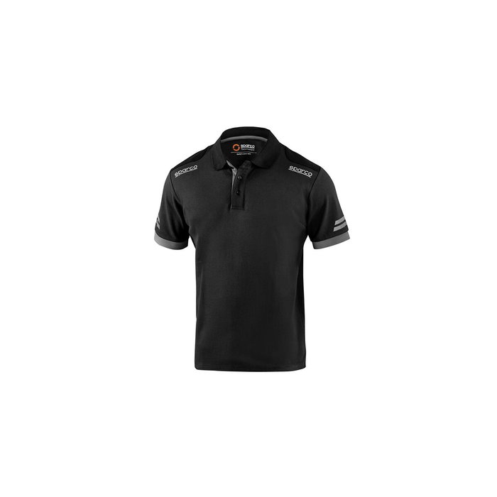 Sparco Polo TW Taille S Noir/Gris