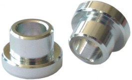Suntour Jeu de bagues pour œillet d'amortisseur 12 mm 25,4 mm Alu