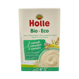HOLLE Bouillie aux 3 céréales bio 250g