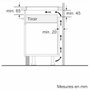 Bosch PUC611AA5E Table de cuisson à induction Série 2, 60 cm, 3 foyers, Noir
