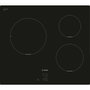 Bosch PUC611AA5E Table de cuisson à induction Série 2, 60 cm, 3 foyers, Noir