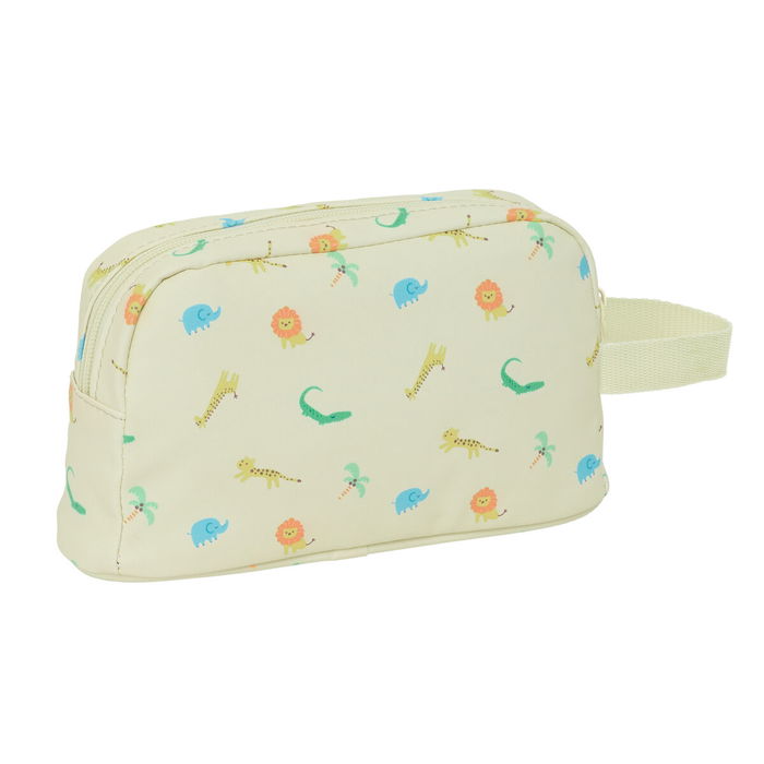 Sac glacière goûter Safta Jungle Beige 21.5 x 12 x 6.5 cm Sac glacière goûter Safta Jungle Beige 21.5 x 12 x 6.5 cm