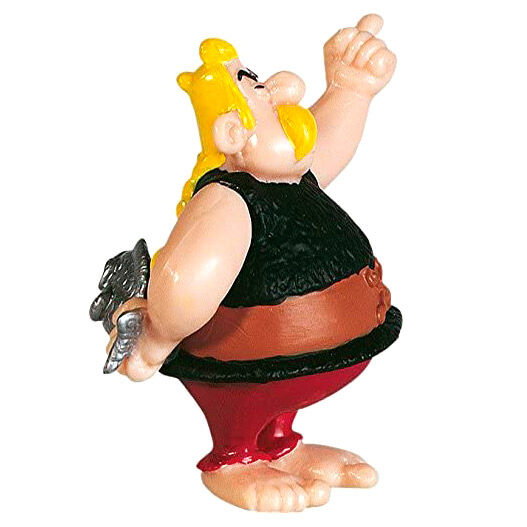 Plastoy Figurine Ordralfabétix le poissonnier 6 cm
