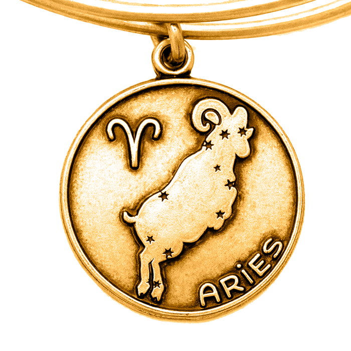 Alex And Ani Bracelet ARIES II Doré