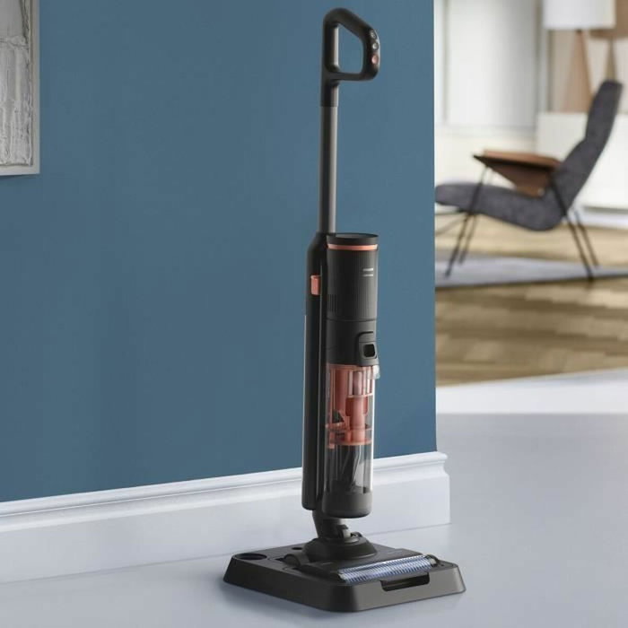 Philips Aspirateur balai laveur Série 6000 XW6264/11 Noir & Corail Philips Aspirateur balai laveur Série 6000 XW6264/11 Noir & Corail