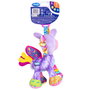 Playgro Activity Friend Unicornio Stella 0189036 - Jouet d'éveil avec miroir, sonnailles et clip de transport - Multilingue