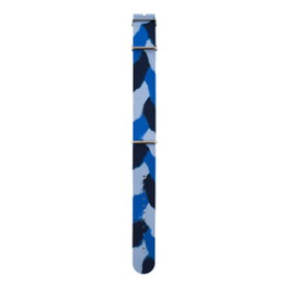 Nautica Bracelet de montre en silicone bleu 22 mm