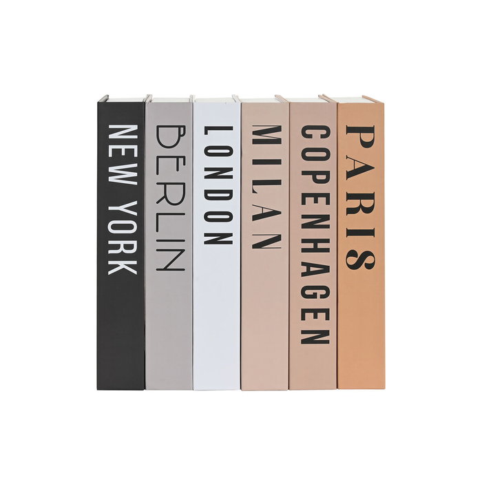 Home ESPRIT Coffre-fort en forme de livre Multicouleur Carton (6 Unités) Home ESPRIT Coffre-fort en forme de livre Multicouleur Carton (6 Unités)