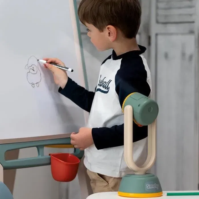 Smoby - Projecteur à Dessin pour Enfants - 192 Motifs Animaux et Personnages - Orientation et Netteté Ajustables - À partir de 3 Ans