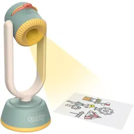 Smoby - Projecteur à Dessin pour Enfants - 192 Motifs Animaux et Personnages - Orientation et Netteté Ajustables - À partir de 3 Ans