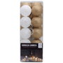Home Deco Light Guirlande Lumineuse 20 LED Blanc/Or
