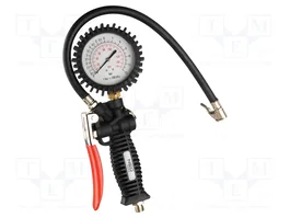 NEO TOOLS Pistolet de gonflage des roues avec manomètre 80mm