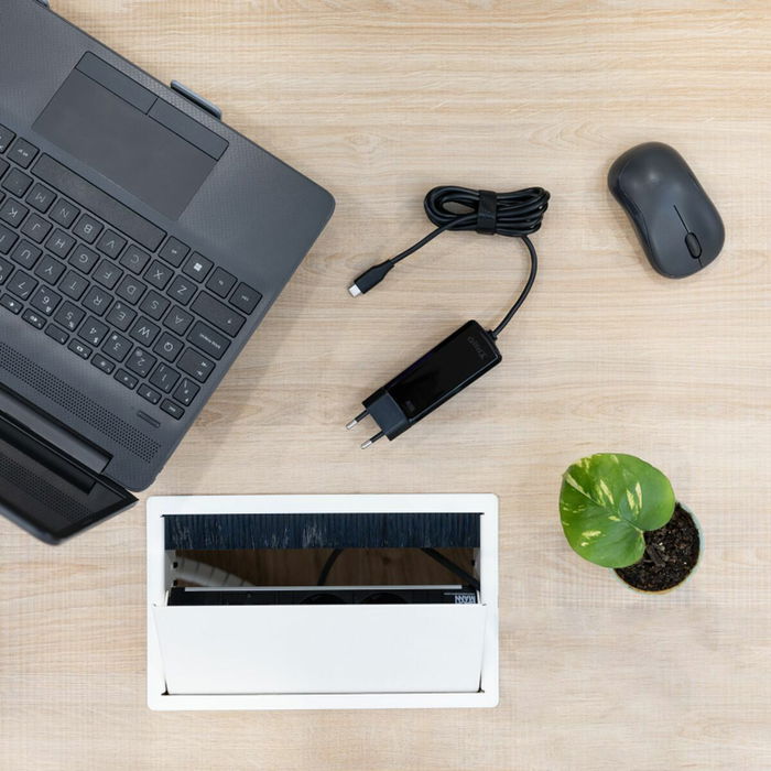 Chargeur d'ordinateur portable TooQ GAN USB-C PD 100W Cúbico 100 W