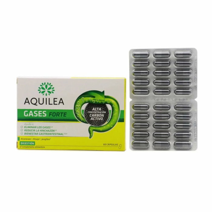 Aquilea GASES FORTE Charbon Actif 60 capsules