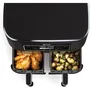 Ninja AF200EU - Friteuse sans huile Air Fryer - Double cuve de 7,6 L - 4 programmes de cuisson - Puissance 2400 W