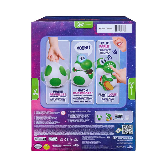 Hatchimals Yoshi Interactif Œuf Éclosion 6076644 Spin Master Jeu Électronique Enfant 4+ Ans