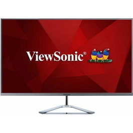 Viewsonic VX3276-MHD-3 Moniteur 32" IPS Full HD 75Hz HDMI DisplayPort VGA Haut-parleurs Intégrés Gris