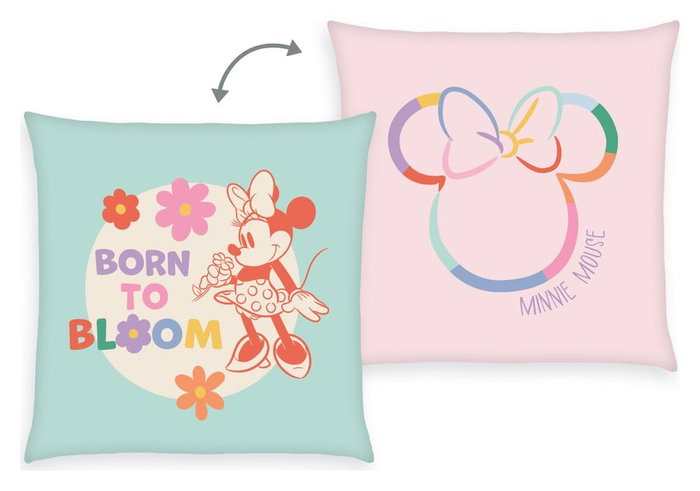 Herding Coussin Disney Minnie Mouse Born to Bloom Soft Velboa 40 x 40 cm Herding Coussin Disney Minnie Mouse Born to Bloom Soft Velboa 40 x 40 cm