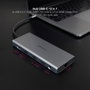 Nanocable Hub USB-C 12 en 1 Multiports avec 3x USB-A 3.2, 2x HDMI 4K, DisplayPort, Ethernet, SD, PD 100W