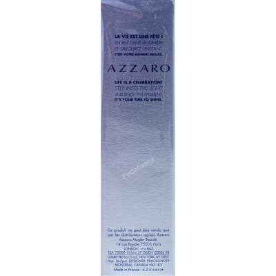 AZZARO Chrome Eau de Toilette pour Homme, Flacon 200 ml AZZARO Chrome Eau de Toilette pour Homme, Flacon 200 ml