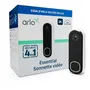 Arlo Sonnette Vidéo AVD4001-100EUS avec Sirene Intégrée, Connexion Wi-Fi Directe, Vidéo Couleur et Enregistrement Cloud