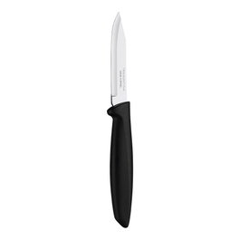 Tramontina Couteau pour fruits et légumes Plenus noir 7,62 cm