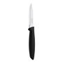 Tramontina Couteau pour légumes et fruits Plenus noir 7,7 cm