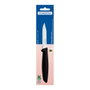 Tramontina Couteau pour légumes et fruits Plenus noir 7,7 cm