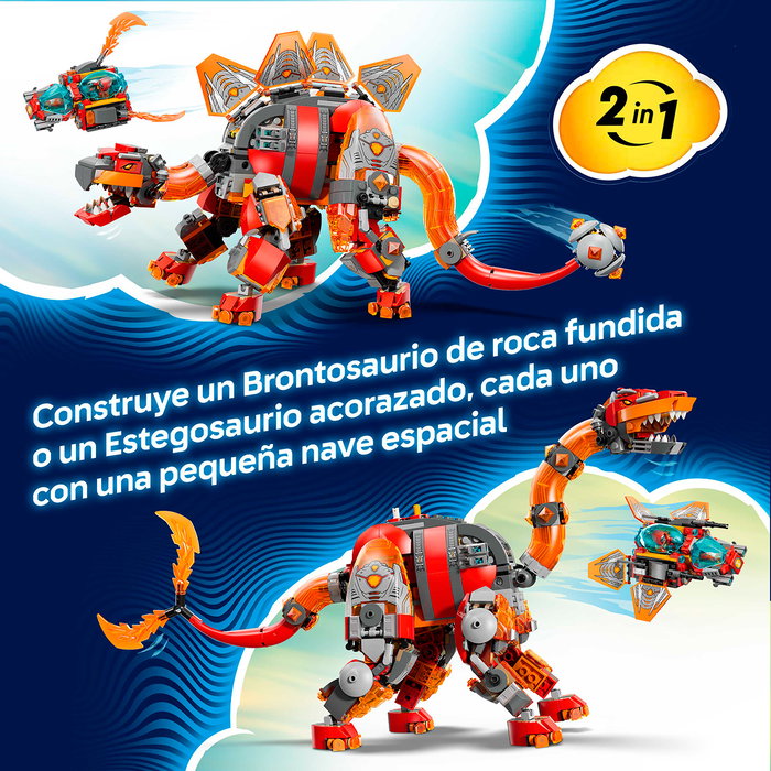 LEGO DREAMZzz 71514 Dino Jet - Jouet de Construction 2-en-1