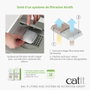 Catit Maison de toilette AirSift Regular grise