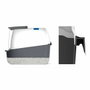 Catit Maison de toilette AirSift Regular grise