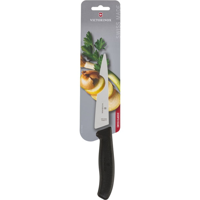 Victorinox Couteau de tranchage Swiss Classic noir Victorinox Couteau de tranchage Swiss Classic noir