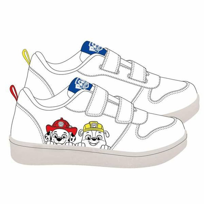 Cerdá Chaussure de sport scolaire Paw Patrol, Taille 26, Blanc