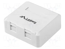 LANBERG Prise murale Keystone blanc