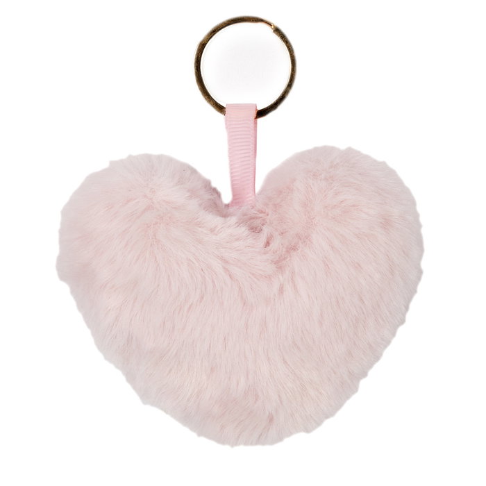 The Concept Factory Porte-clés Cœur en Peluche