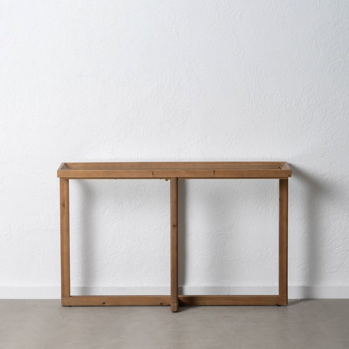 BigBuy Home Meuble d'Entrée Naturel 120 x 33 x 75 cm BigBuy Home Meuble d'Entrée Naturel 120 x 33 x 75 cm