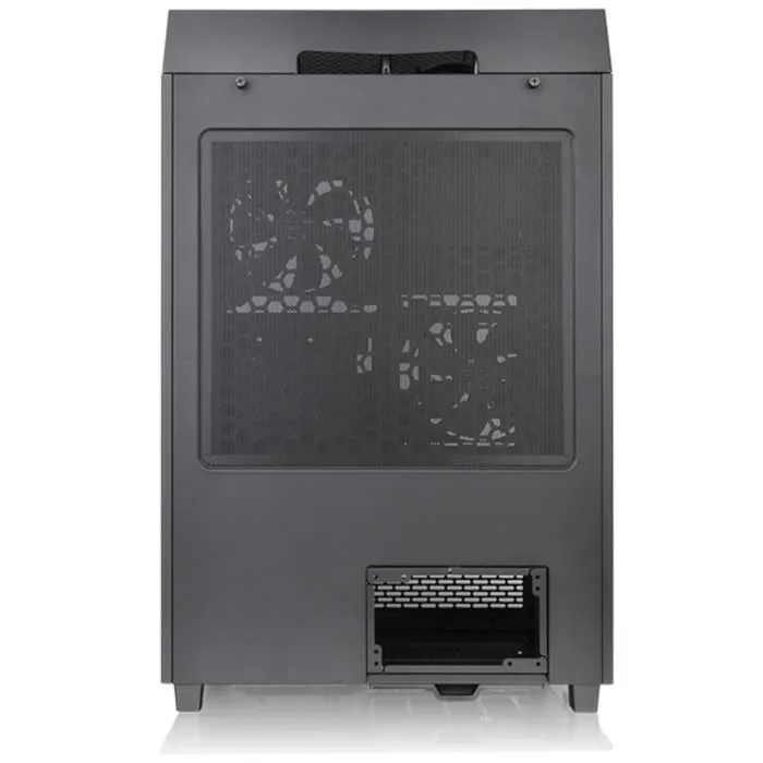 Thermaltake The Tower 500 Boîtier PC - Noir - Format E-ATX/ATX/Micro ATX/Mini-ITX - Avec 2 Ventilateurs 120mm PWM, Ports USB 3.0 et Type-C - Panneaux en Verre Trempé
