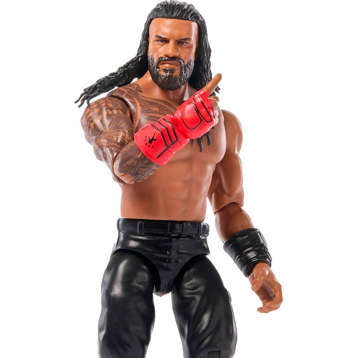 Mattel WWE Figurine Action Main Event Series Roman Reigns 15.24 cm avec 14 Points d'Articulation - JGD40