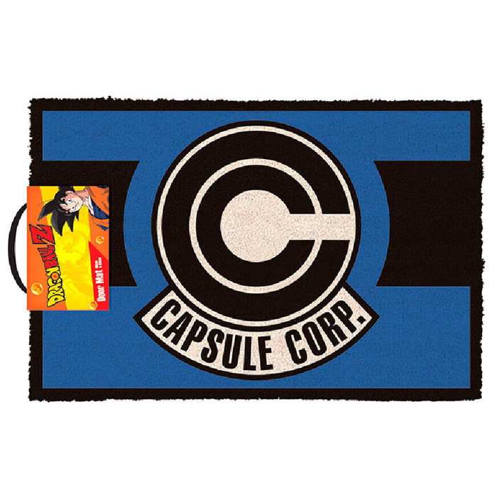 Felpudo Capsule Corp Dragon Ball Z - Tapis de porte décoratif - 40 x 60 cm Felpudo Capsule Corp Dragon Ball Z - Tapis de porte décoratif - 40 x 60 cm