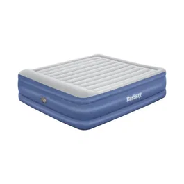 Bestway Matelas gonflable camping 2 places King avec pompe électrique intégrée - Charge max 300 kg, soutien ergonomique