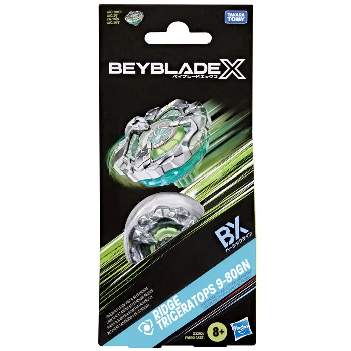 Beyblade X Ridge Triceratops 9-80GN Booster Pack