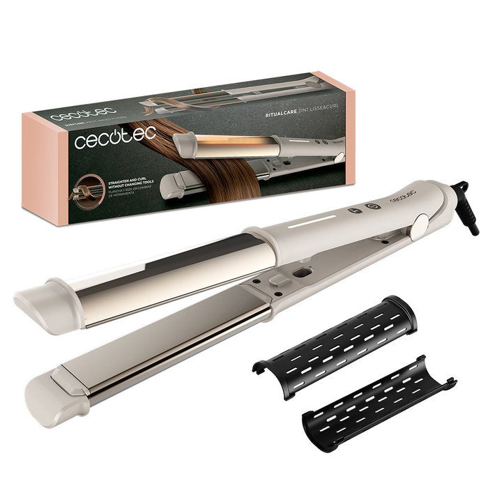 Cecotec RITUALCARE 2 en 1 lissage et boucles