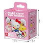 YuMe Toys Présentoir de 12 porte-clés Pocket Hero Hello Kitty and Friends Sanrio