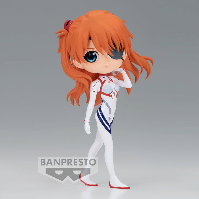 BANPRESTO Figure Asuka Shikinami Langley Plugsuit Style Ver. B Evangelion 3.0 Q Posket 14cm