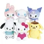 Peluche Hello Kitty Kawai Jemini - Doudou en peluche de 13 cm - Adorable et moelleux pour les enfants