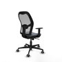Piqueras y Crespo Chaise de Bureau 1D036G0 Gris