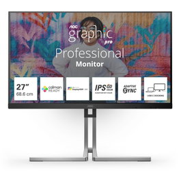 AOC Monitor Graphic Pro Q27U3CV Black 68,6 cm (27 pouces)</div>