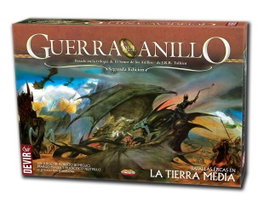 Devir La Guerre de l’Anneau - Jeu de plateau stratégique - Édition révisée - Langue espagnole - Jeu de société